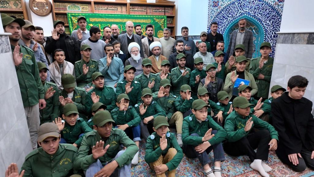 سماحة المرجع الديني الشيخ محمد اليعقوبي يشيد بالدورات الربيعية ودورها في بناء الشخصية العقائدية والفكرية والثقافية