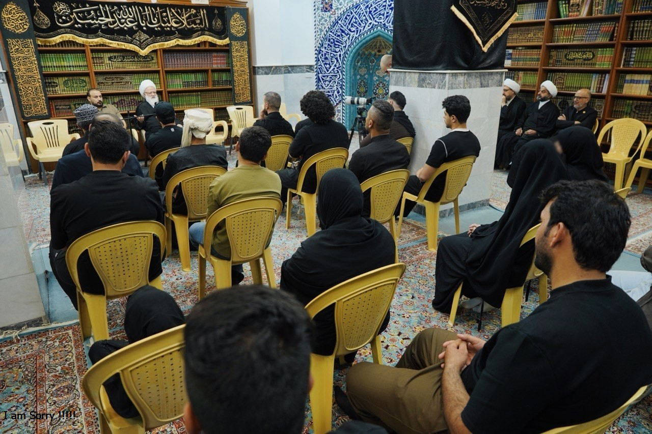خلال لقاءه بجمع ٍمن صنّاع المحتوى  المرجع اليعقوبي: الإعلام أفتك أدوات الحرب الناعمة.. ومسؤوليتنا الشرعية والأخلاقية تقتضي صناعة الوعي وخدمة الإنسان وإيصال القضية الحسينية للعالم بلغة العصر