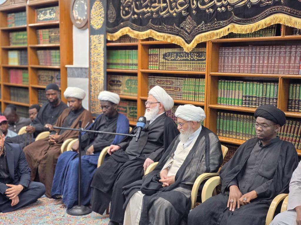سماحة المرجع الديني الشيخ اليعقوبي: أفريقيا كانت الحاضنة الأولى للإسلام.. وعلى طلبة العلوم الدينية مسؤولية إيصال رسالة أهل البيت (عليهم السلام) إلى العالم