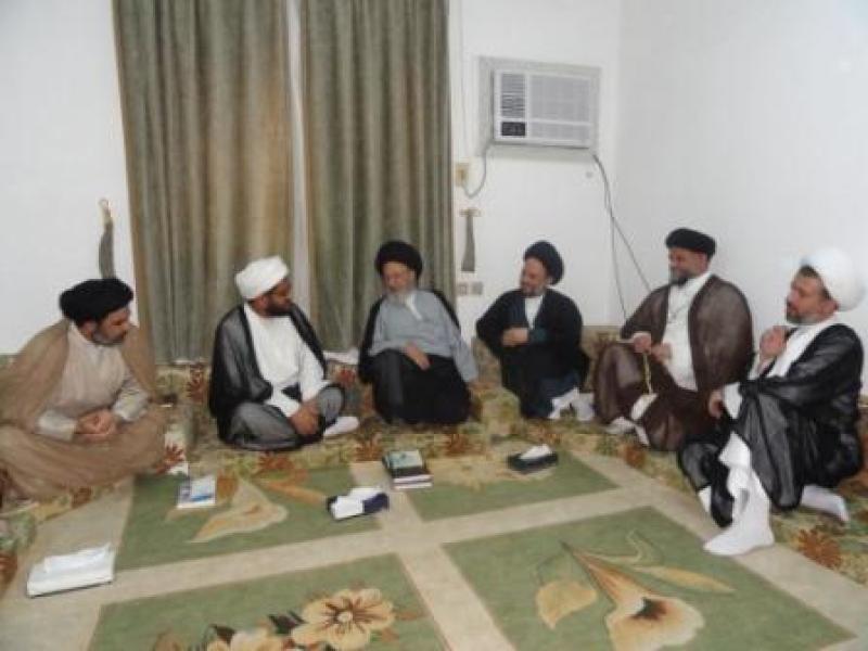 زيارة وفد بعثة المرجع الراحل السيد محمد حسين فضل الله (قدس سره)