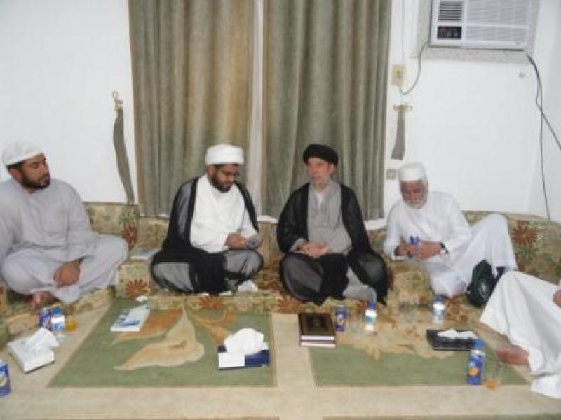 زيارة سماحة السيد فاضل الميلاني