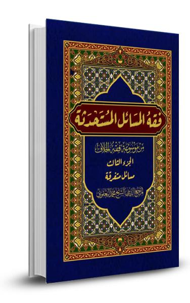 فقه المسائل المستحدثة ج3