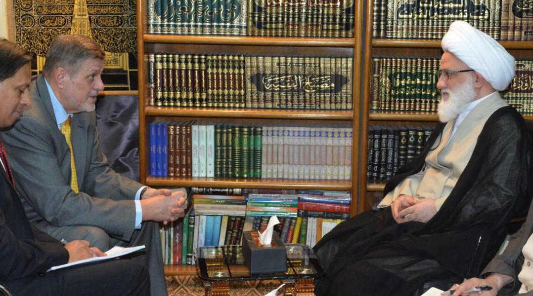 المرجع اليعقوبي : الحلول الآنية والاستراتيجية لمشاكل البلاد