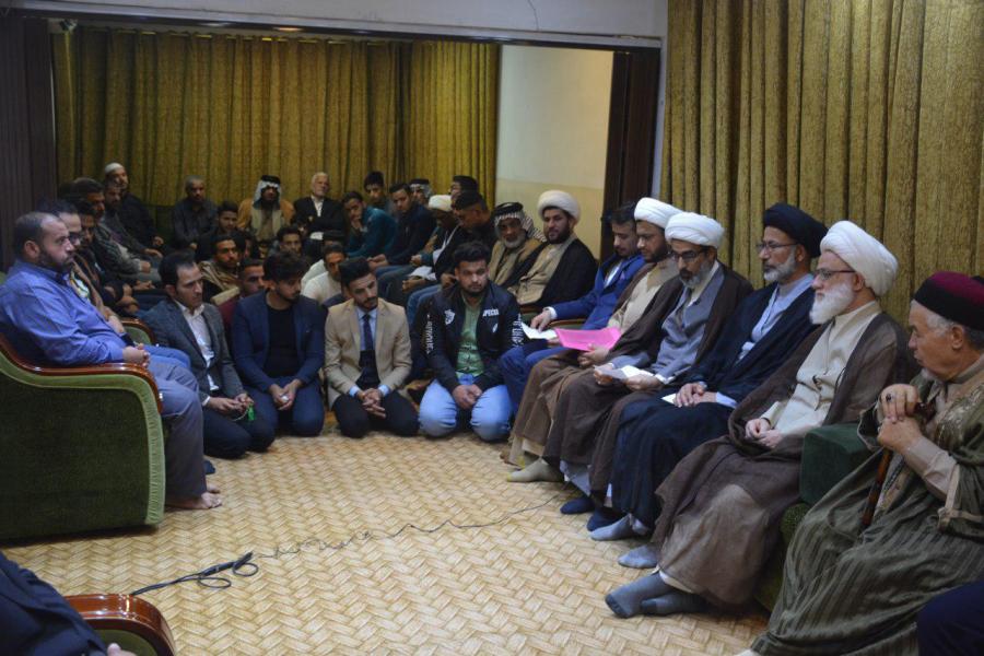المرجع اليعقوبي : يحذّر من مشاريع العولمة المخادعة ويدعو الشباب الى اخذ دورهم في المواجهة الحضارية