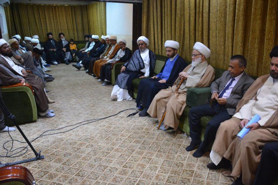 المرجع اليعقوبي يؤكد على مفهوم المؤاخاة بين المؤمنين ويدعو لإعطاء الشعائر الحسينية الزخم الذي يتناسب مع أبعاد نهضة الأمام الحسين (عليه السلام)