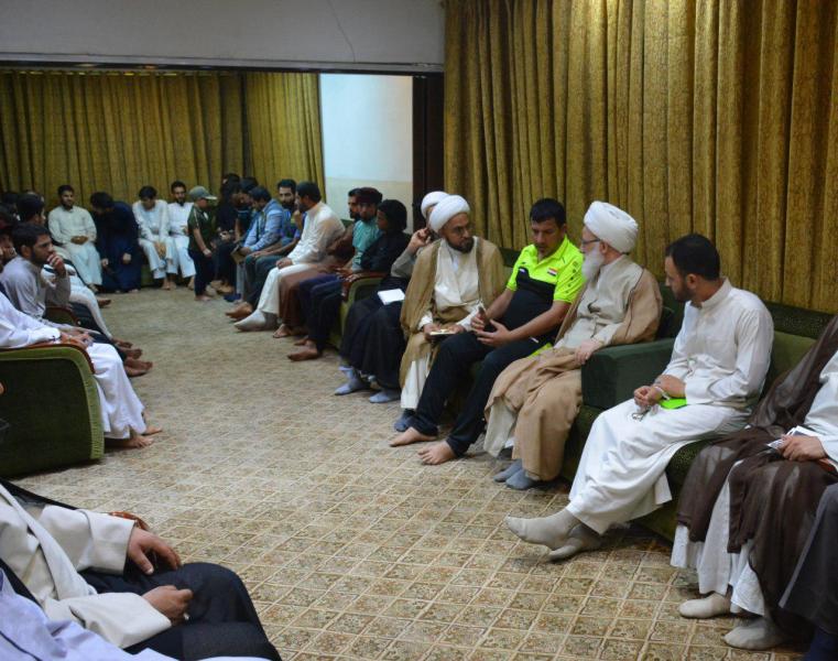 المرجع اليعقوبي يؤكد أهمية الرياضة في تحقيق الاهداف المثمرة على الصعيد الروحي