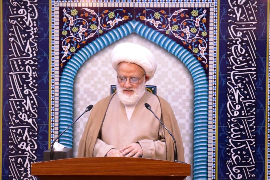 المرجع اليعقوبي يلقي خطبتي عيد الأضحى المبارك