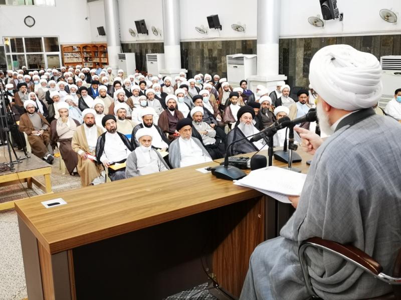 خلال المؤتمر السنوي الأول لأئمة المساجد المرجع اليعقوبي يؤكد على أهمية إعمار المساجد مادياً ومعنويا واستثمار فرص الطاعة التي تختزنها