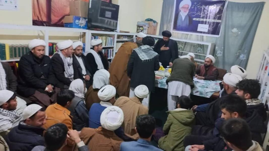 وفد المرجعية الرشيدة يزور العلماء الأعلام ويتفقد الحوزات العلمية.. ويرعى العوائل المتعففة في أفغانستان