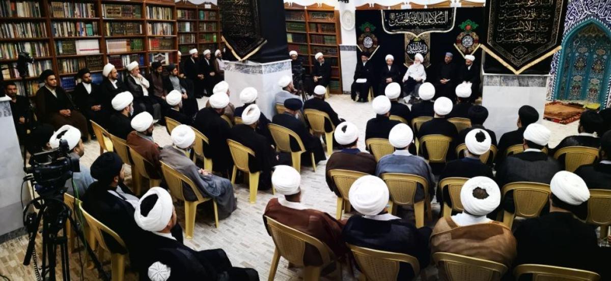 المرجع اليعقوبي: التبليغ والدعوة الى الله تبارك وتعالى هي رسالة الانبياء(عليهم السلام) .. ولا تتم إلاّ بممارسة الحوزة العلمية دورها من خلال نشر العلم والوعي والبصيرة بين الناس على أوسع نطاق