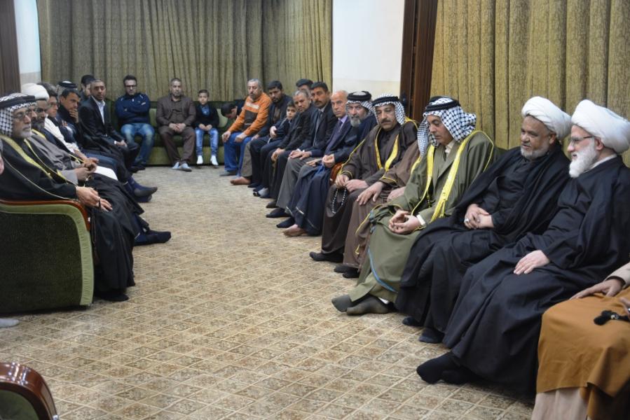 المرجع اليعقوبي : يجب على الجميع أن يكونوا عشيرة كل مظلوم مستضعف لنصرته وردع الظالم