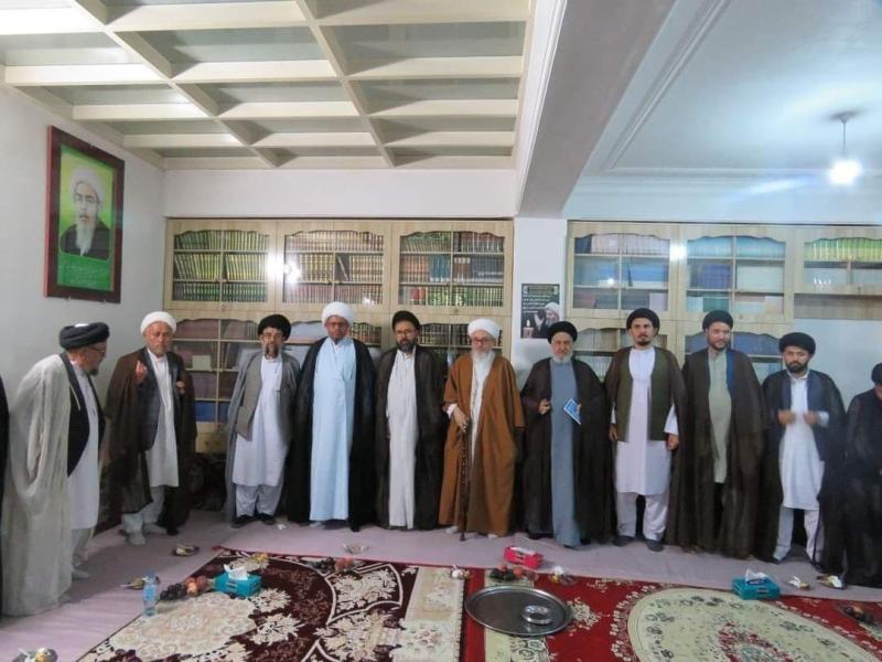 زيارات : ممثل سماحة المرجع اليعقوبي يزور المركز الفقهي للأئمة الأطهار في العاصمة كابل