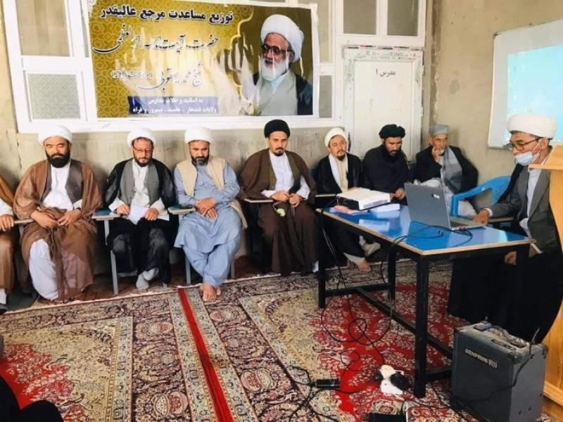 زيارات : وفد المرجعية الرشيدة يصل الى جنوب افغانستان