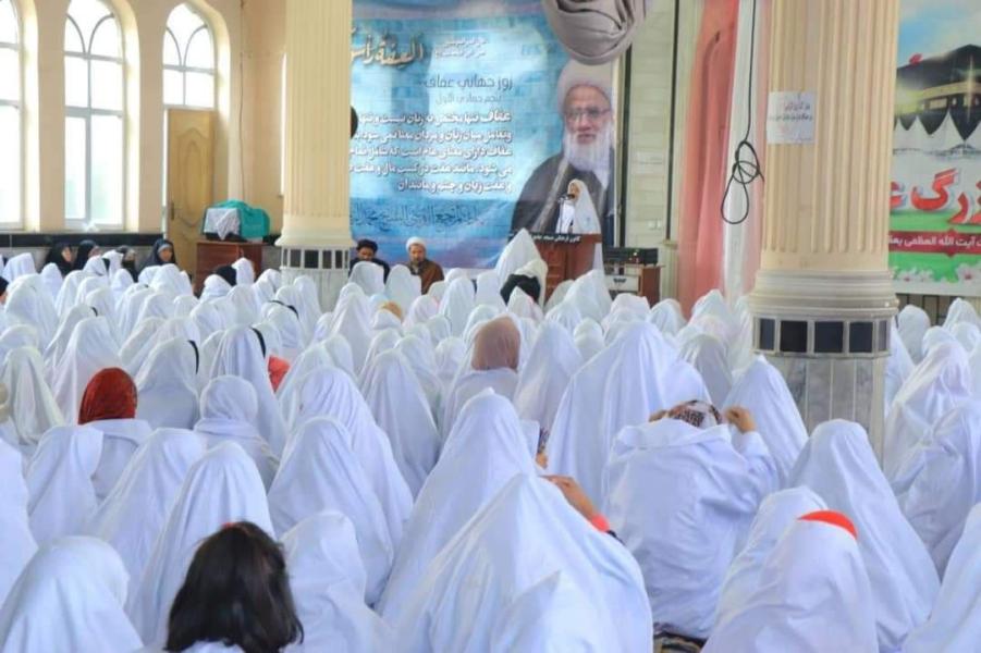 مبادرات : بالصور اقامة ممثلية سماحة المرجع اليعقوبي ( دام ظله العالي) إحتفالية كبيرة بمناسبة اليوم العالمي للعفاف