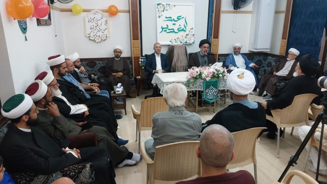 نَدوةً ثقافيةً حواريَّةً، بعُنوان: (عيدُ الغدير الأغرّ جوهرٌ إسلاميٌّ أصيلٌ … قراءةٌ معرفيَّةٌ ودينيَّةٌ مُعمَّقةٌ).