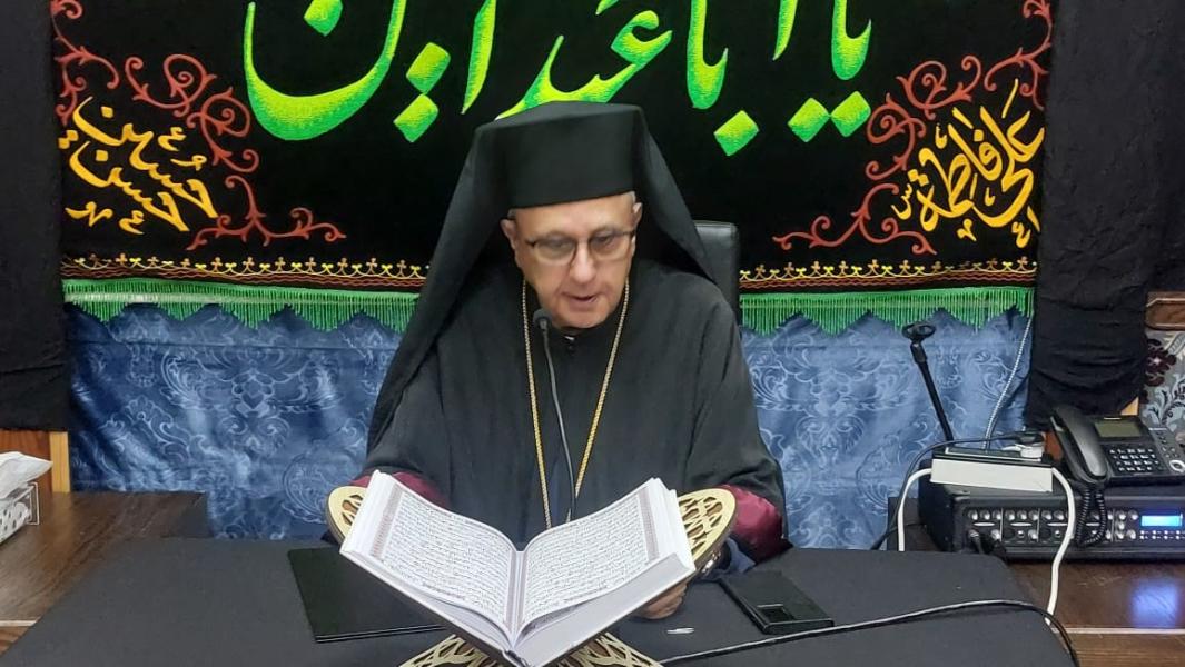 إقامة مجالس العزاء في شهر المحرَّم الحرام في المكتب الشريف 2024م