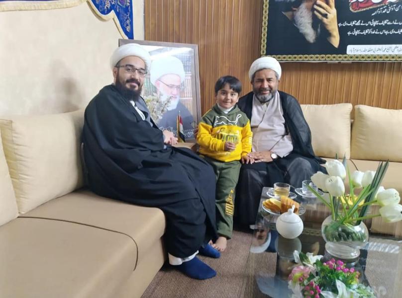 الوفود : بالصور استقبال الشيخ عارف واحدي أمين عام الحركة الإسلامية في باكستان