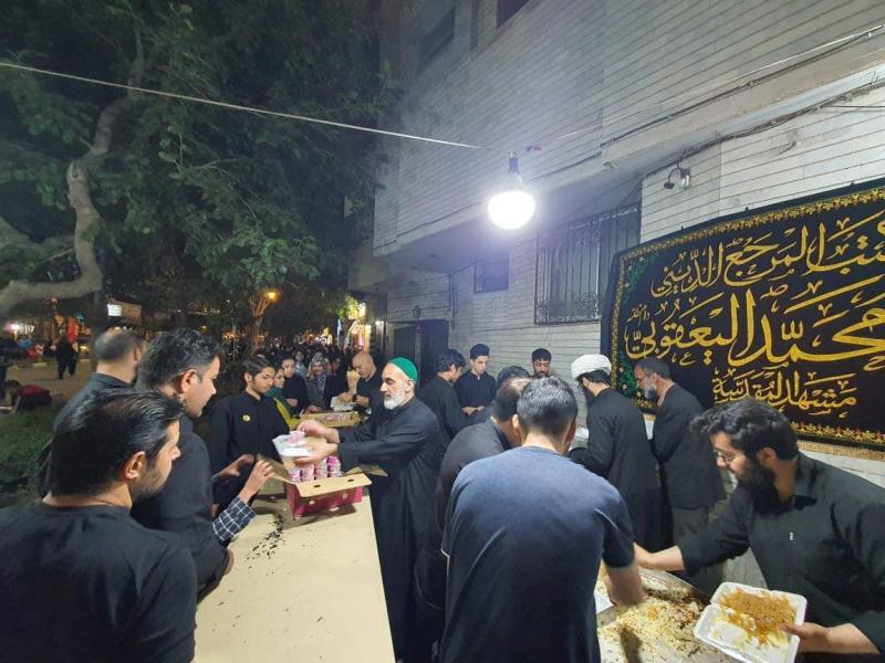 اقامة موكب في مشهد بذكرى شهادة الامام الكاظم ع