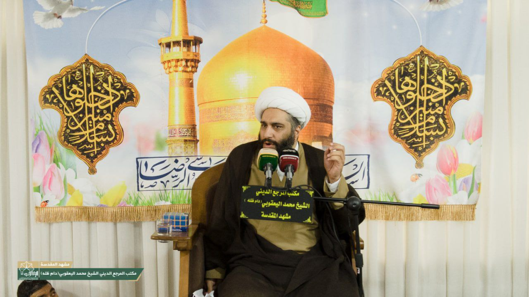بالصور حفل مولد الإمام الهادي ع والذي يلقيه الخطيب الحسيني حجة الإسلام والمسلمون الشيخ حامد كاشاني
