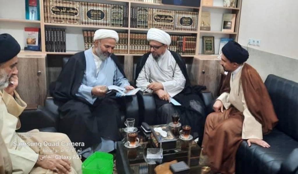 عضو مجلس الشورى الايراني يزور مكتب سماحة المرجع اليعقوبي في مشهد المقدسة