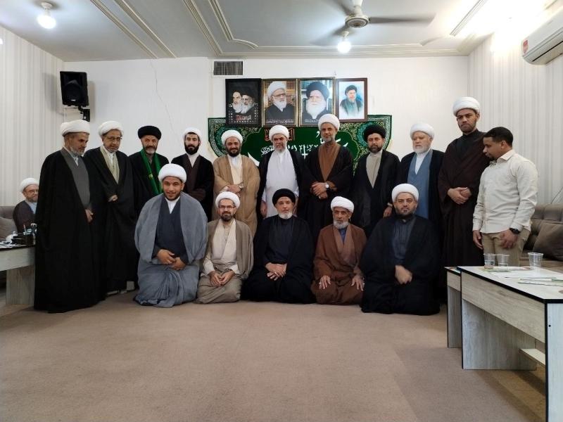 بالصور استقبال وفد مؤسسة احيوا امرنا من النجف الاشرف لرعاية الخطباء والمبلغين